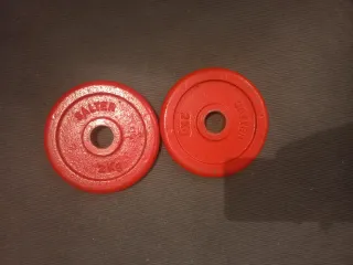 PESAS 2 DISCOS DE 2KG SALTER DE 30MM