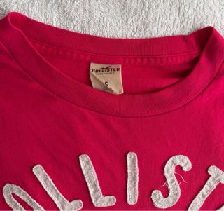 Camiseta Hollister Fucsia Beach Guard
