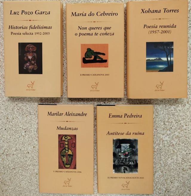 6€ x libro. Escritoras galegas. Arte de Trobar