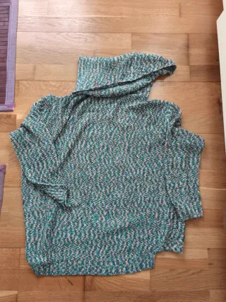 Jersey cuello alto mujer talla única