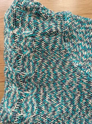 Jersey cuello alto mujer talla única