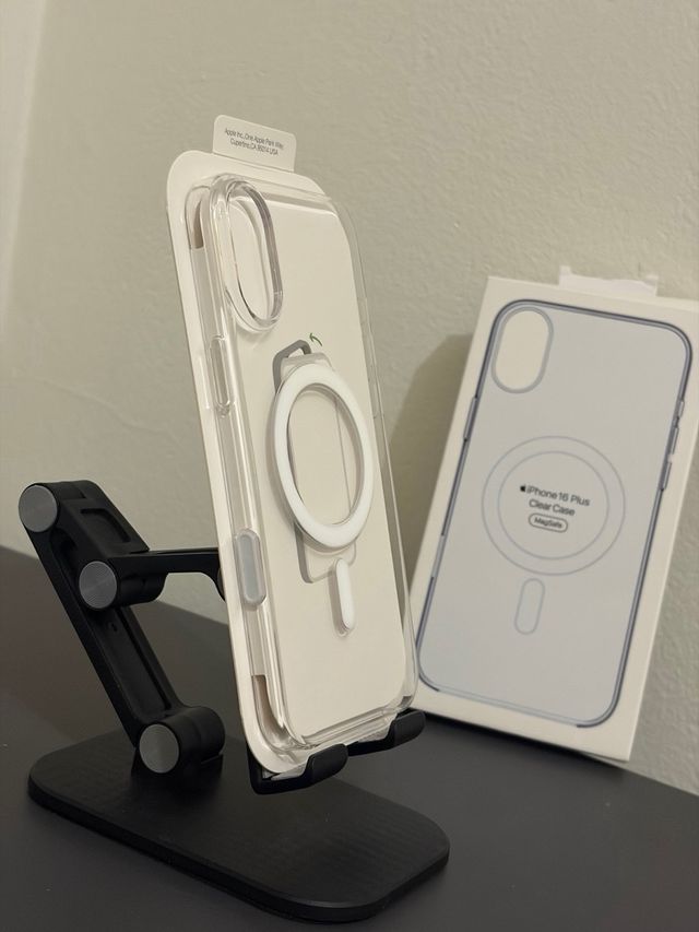 Custodia iPhone 16 Plus Clear Case MagSafe