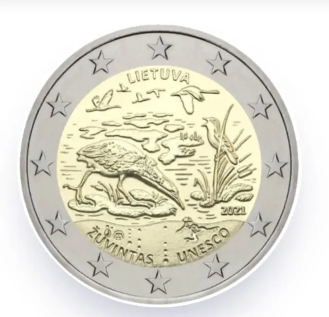 Lituania moneta commemorativa 2€ 2021 S/C