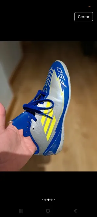 Botas de fútbol Adidas F50 Talla X