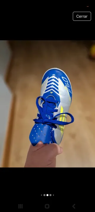 Botas de fútbol Adidas F50 Talla X