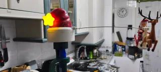 Adorno giratorio para árbol de Navidad