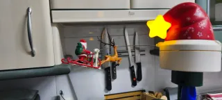 Adorno giratorio para árbol de Navidad