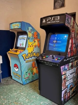 Maquina retro pokemon /gta