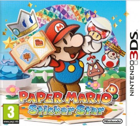 Paper Mario Sticker Star 3DS
