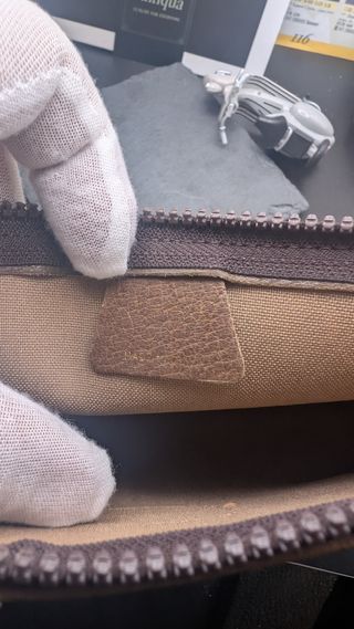 Neceser Gucci Plus Monograma Vintage Beige