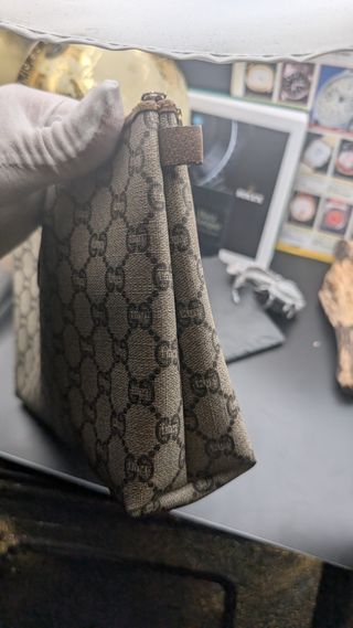 Neceser Gucci Plus Monograma Vintage Beige