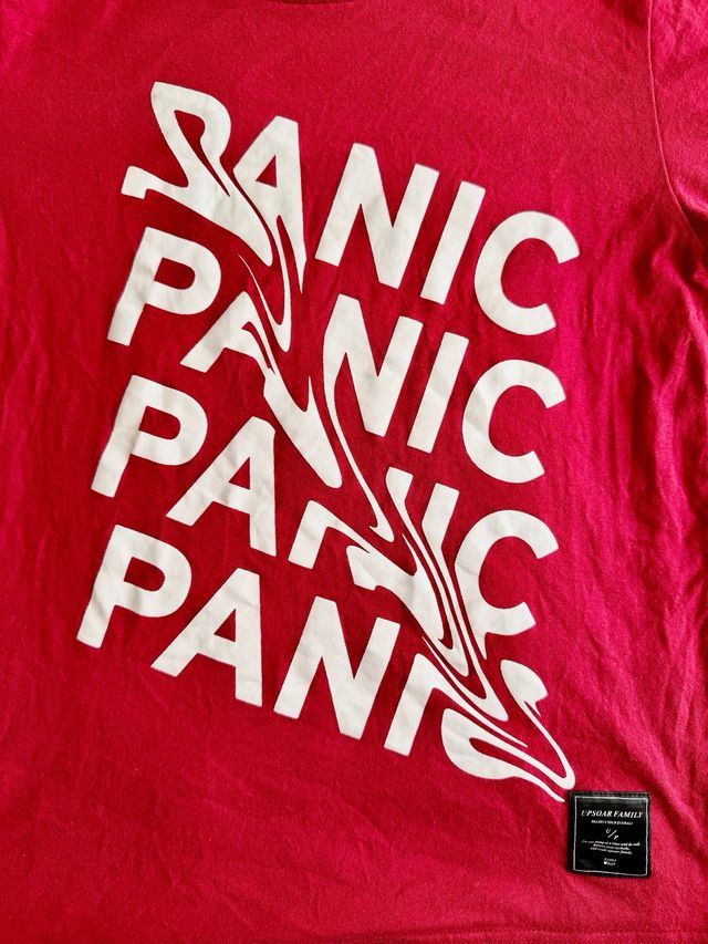 Camiseta Panic Roja