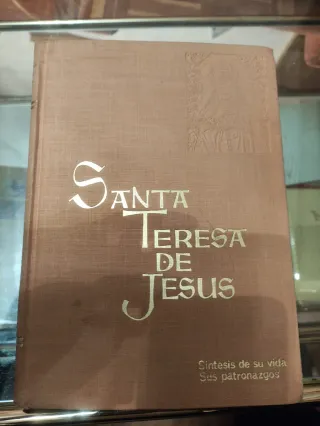 Pack religioso antiguo (Biblia + Misal + Teresa)