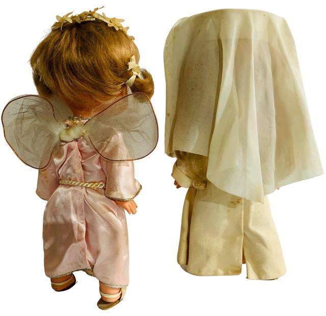 Lote Muñecas Famosa Rapaciña Vintage - Ángel y Monja Monja.