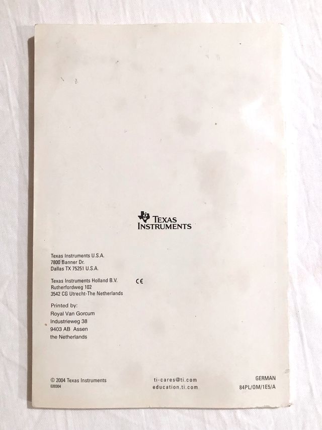 Calculadora Gráfica Texas Instruments TI-84 Plus