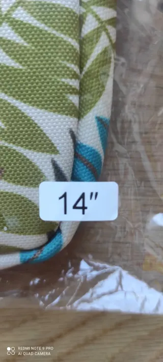 Funda portátil diseño floral