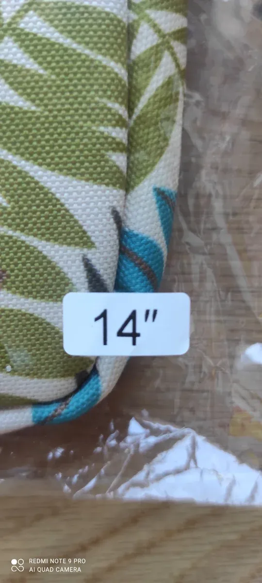 Funda portátil diseño floral