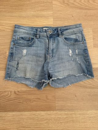 Pantalón corto vaquero Bershka