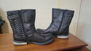 Botines Mustang Mujer Negros