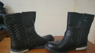 Botines Mustang Mujer Negros