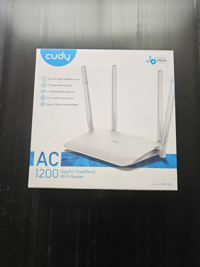 Router Cudy WR1300 AC1200 Dual Band Gigabit