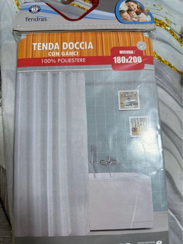 Tenda doccia 180x200 cm