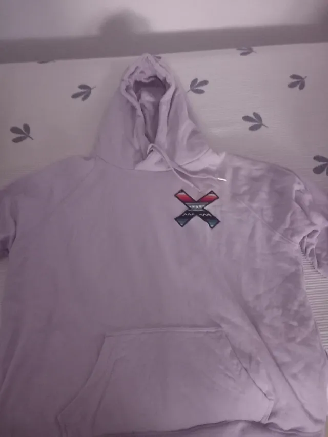 Sudadera con logo X multicolor