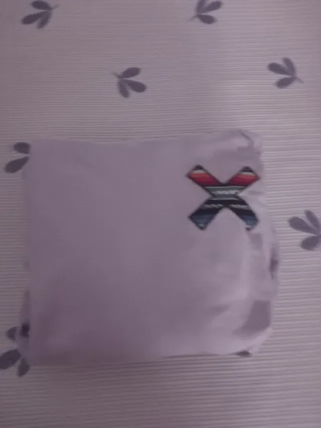 Sudadera con logo X multicolor