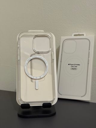 Cover iPhone 15 Pro Max MagSafe Trasparente