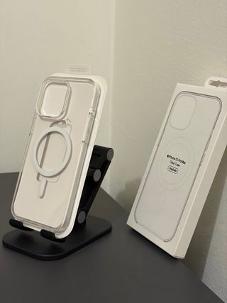 Cover iPhone 15 Pro Max MagSafe Trasparente