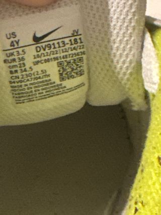 Zapatillas Nike niño talla 36