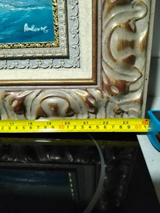 Cuadro Barco Velero Olas Mar