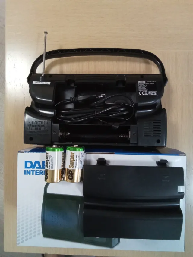 Radio Portátil Daewoo AM/FM