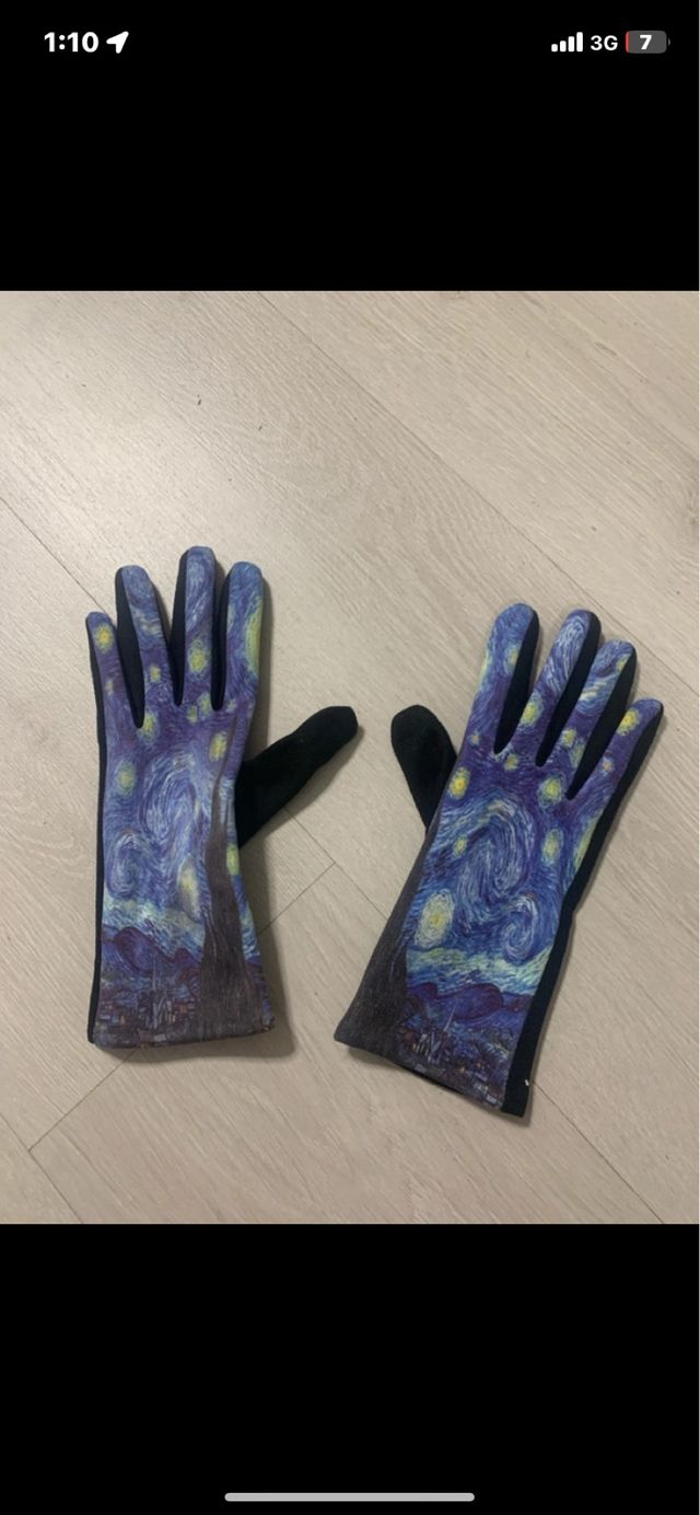 Guantes Van Gogh Noche Estrellada