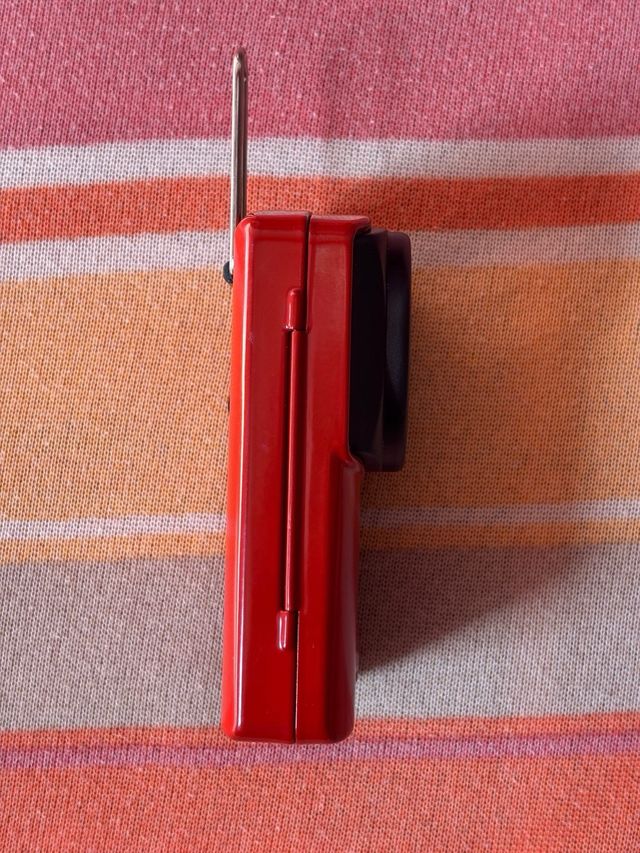 Linterna Sonca Roja y Negra