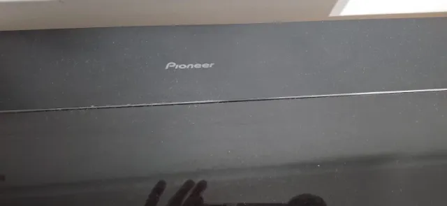 Leitor Pioneer Preto/Prata