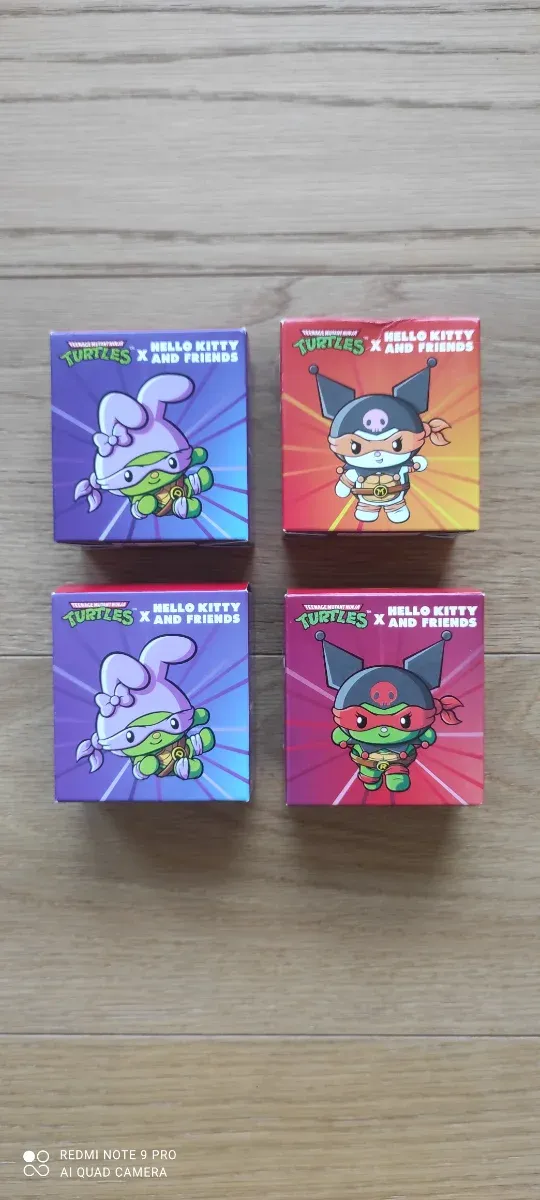 Figuras McDonald's Hello Kitty Turtles