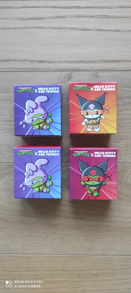 Figuras McDonald's Hello Kitty Turtles