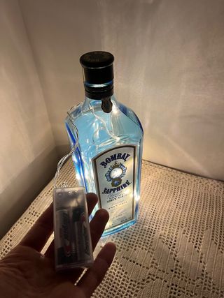 Lampada bottiglia Bombay Sapphire