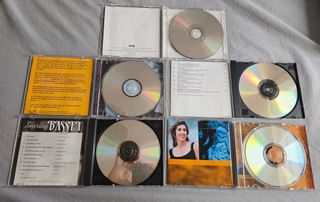 Lote 5 CDs Música Variada: Clásica, Pop, Light Mus