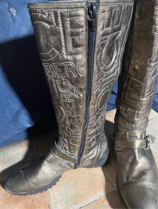 Stivali Iceberg donna oro/argento