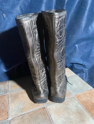 Stivali Iceberg donna oro/argento