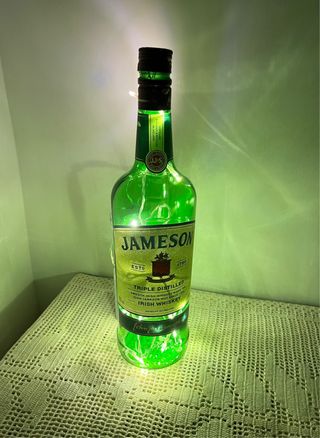Lampada bottiglia Jameson Irish Whiskey