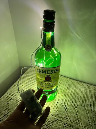 Lampada bottiglia Jameson Irish Whiskey