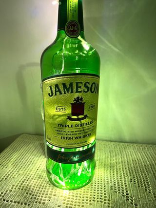 Lampada bottiglia Jameson Irish Whiskey