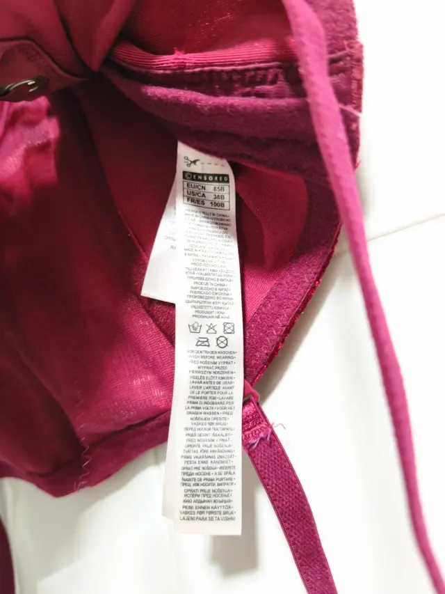 Corsé de terciopelo Granate