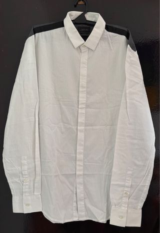 Camisa ZARA MAN Blanca Talla M