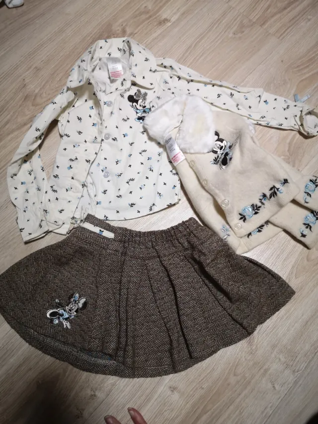 Conjunto Minnie Mouse niña invierno