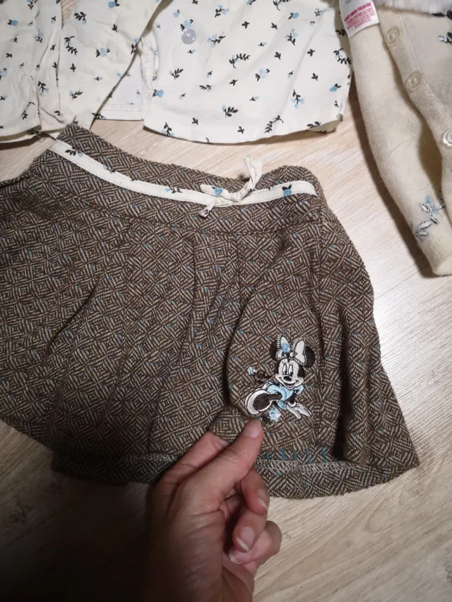 Conjunto Minnie Mouse niña invierno