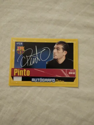 Lote cromos FC Barcelona Autógrafo 2011-2012